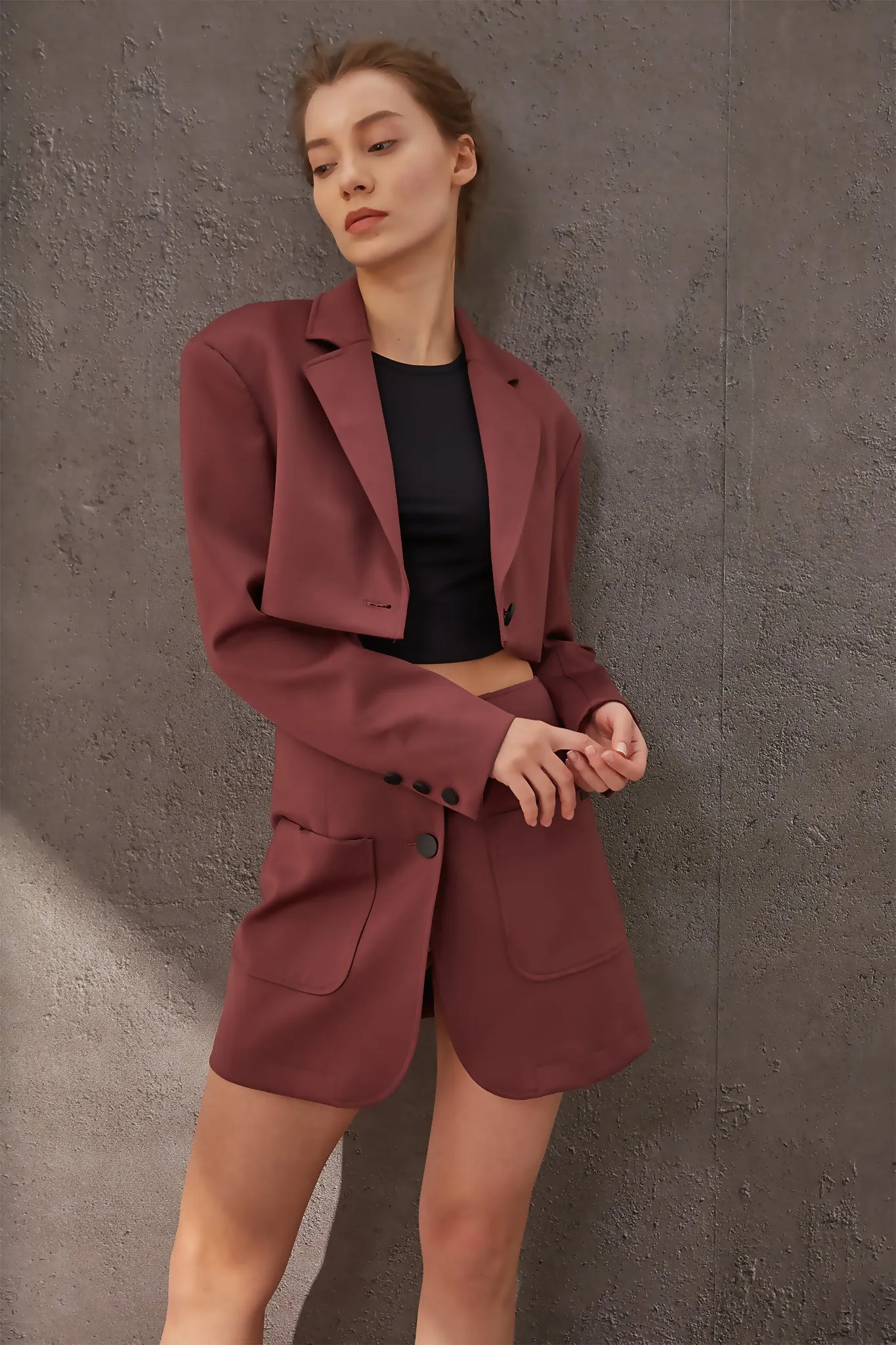 A New Route Cropped Suit