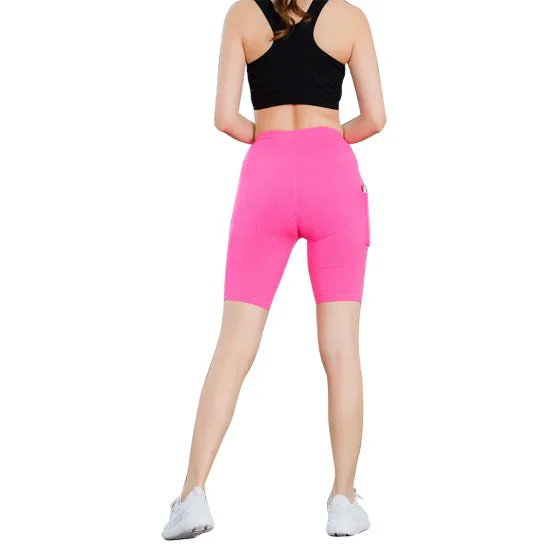 All Seasons Yoga Shorts Stretchable With Phone Pocket by VistaShops