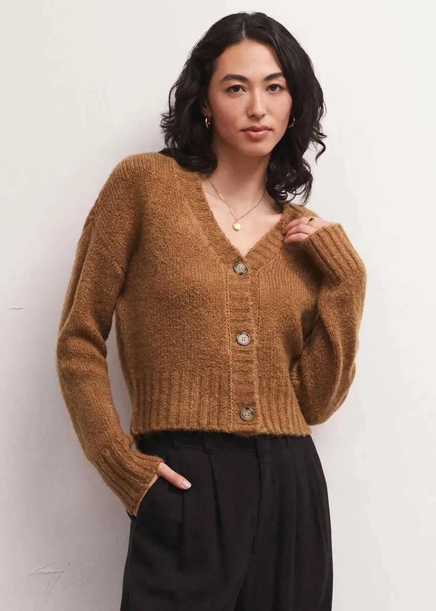 Allegra Cardigan - Camel