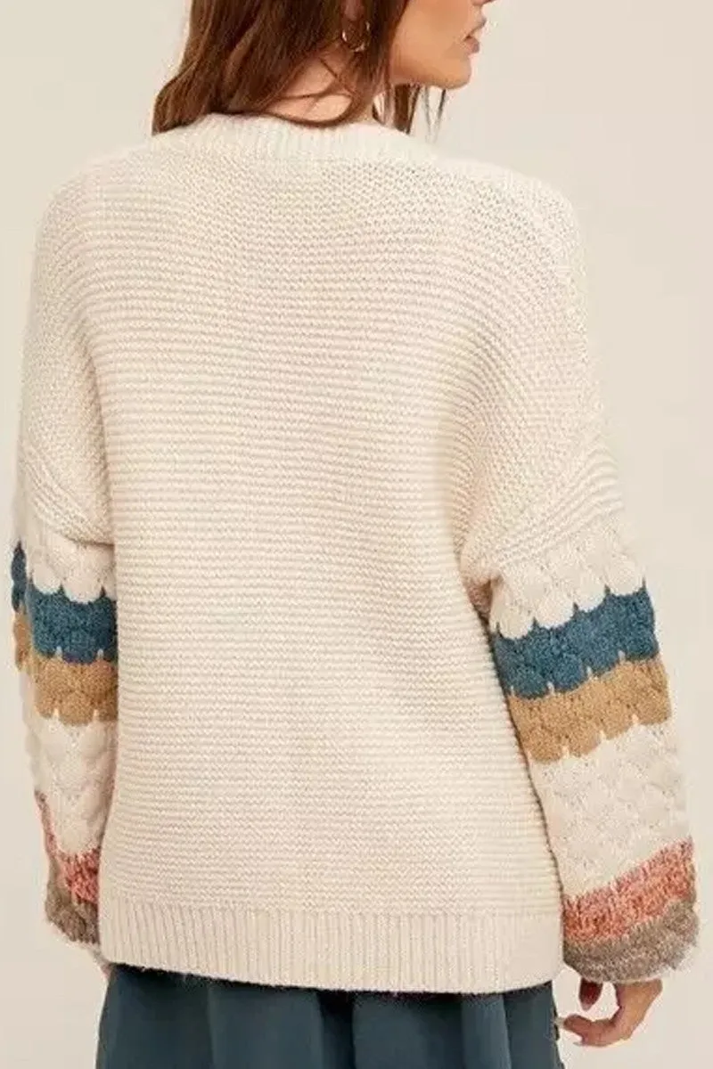 Bubble Stitch Bliss Cardigan