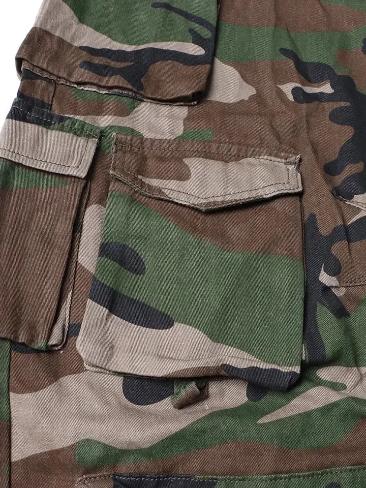 Camouflage Cargo Jumpsuit