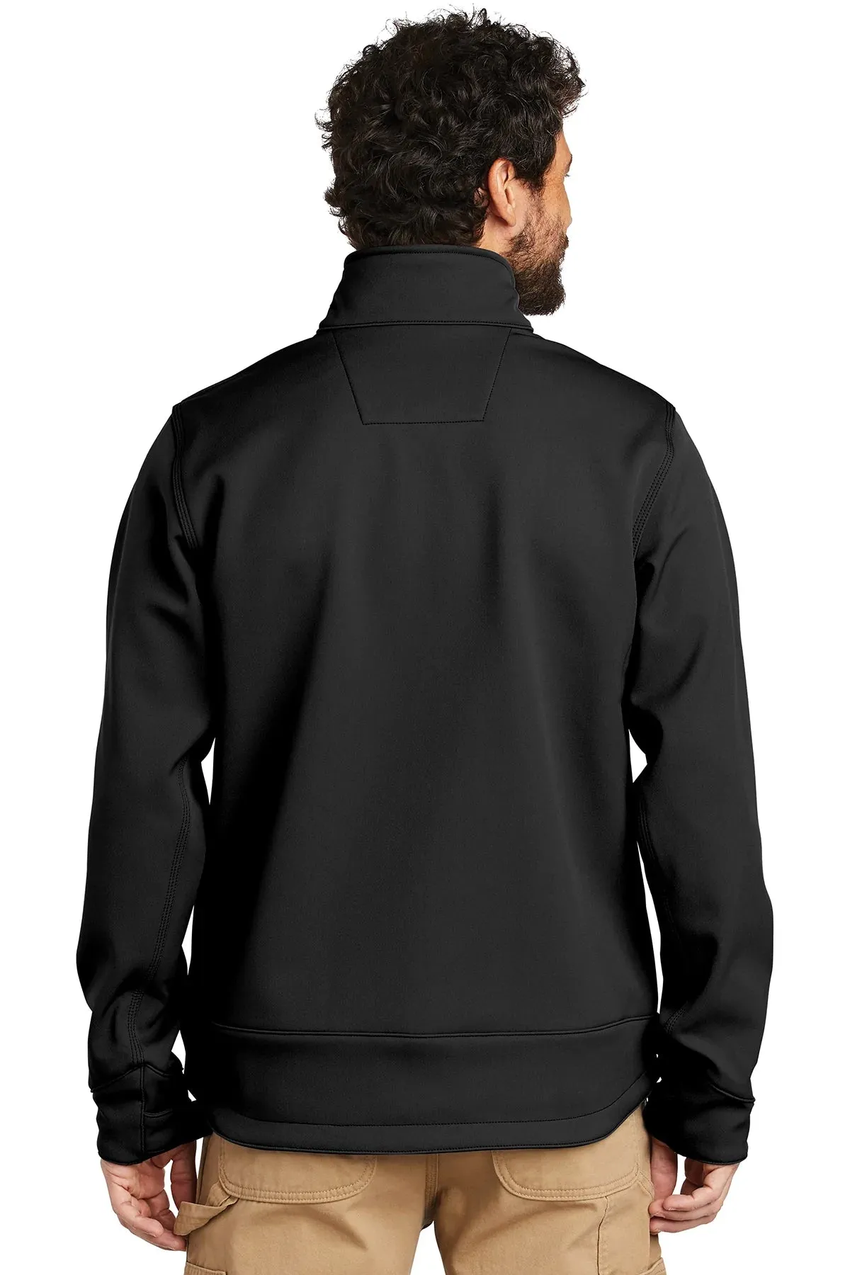 Carhartt Crowley Branded Soft Shell Jackets, Black