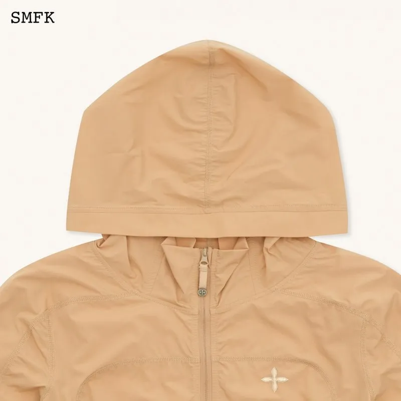 Compass Hug Sun-Proof Super Light Hoodie Nude