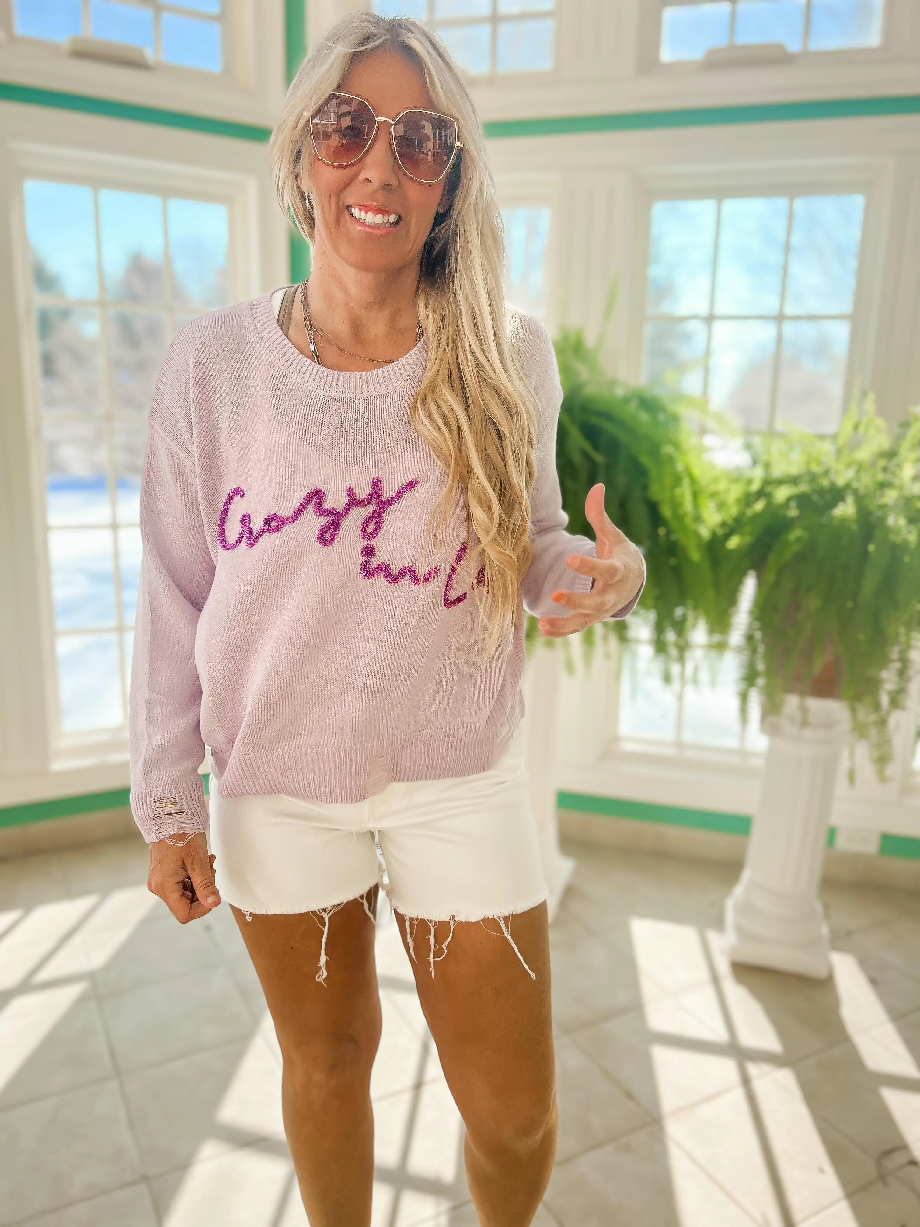 Crazy in Love Sweater - Final Sale