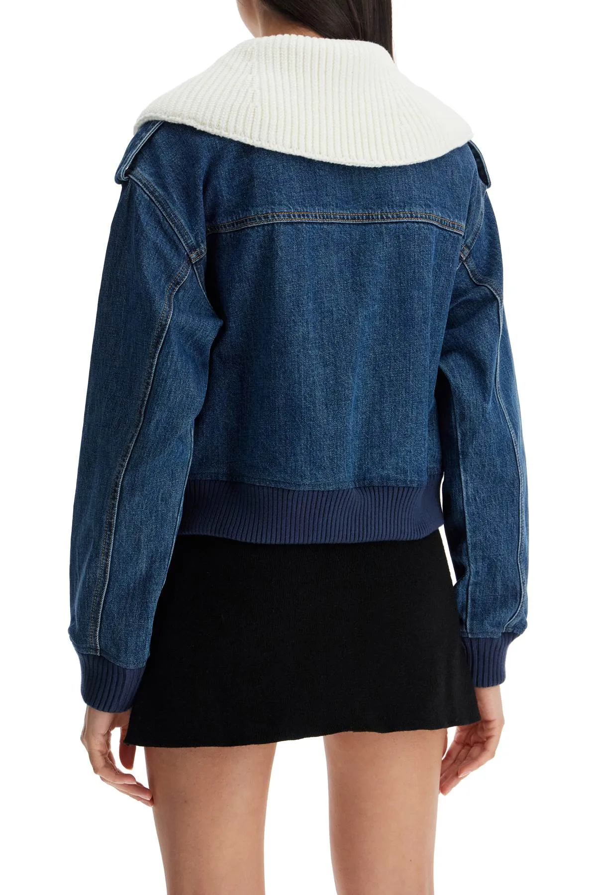 Denim Bomber Jacket