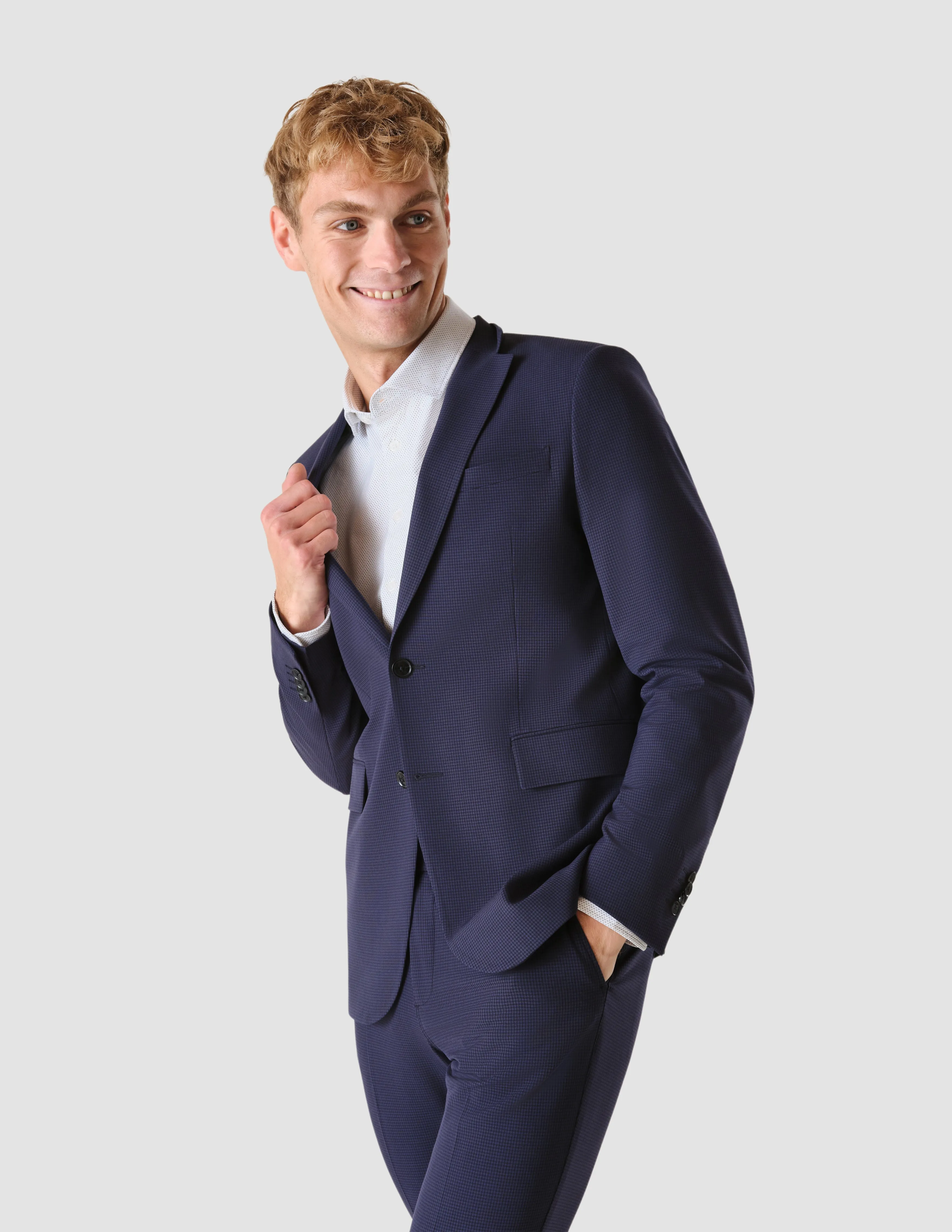 Essential Blazer Bristol Blue Slim