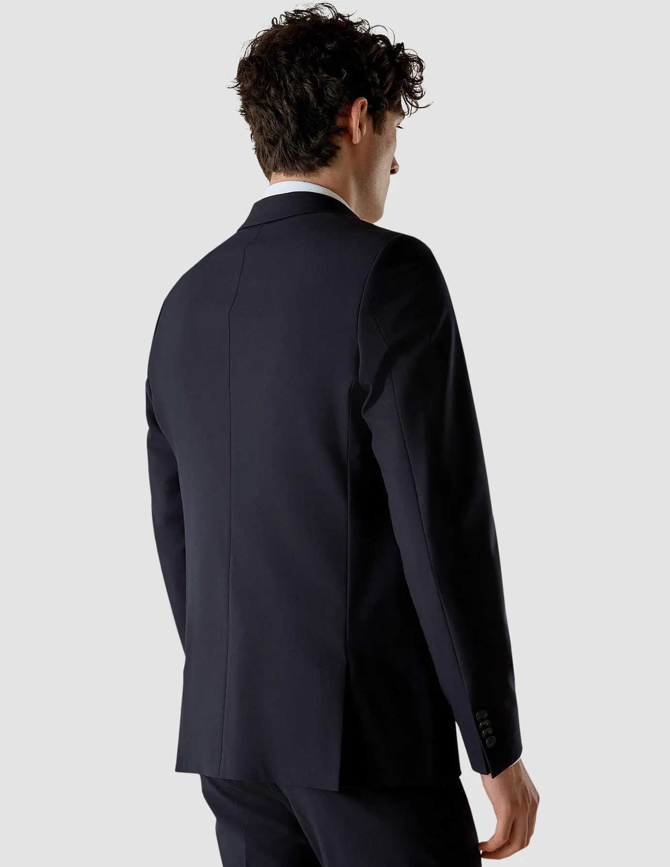 Essential Blazer Slim Midnight Blue