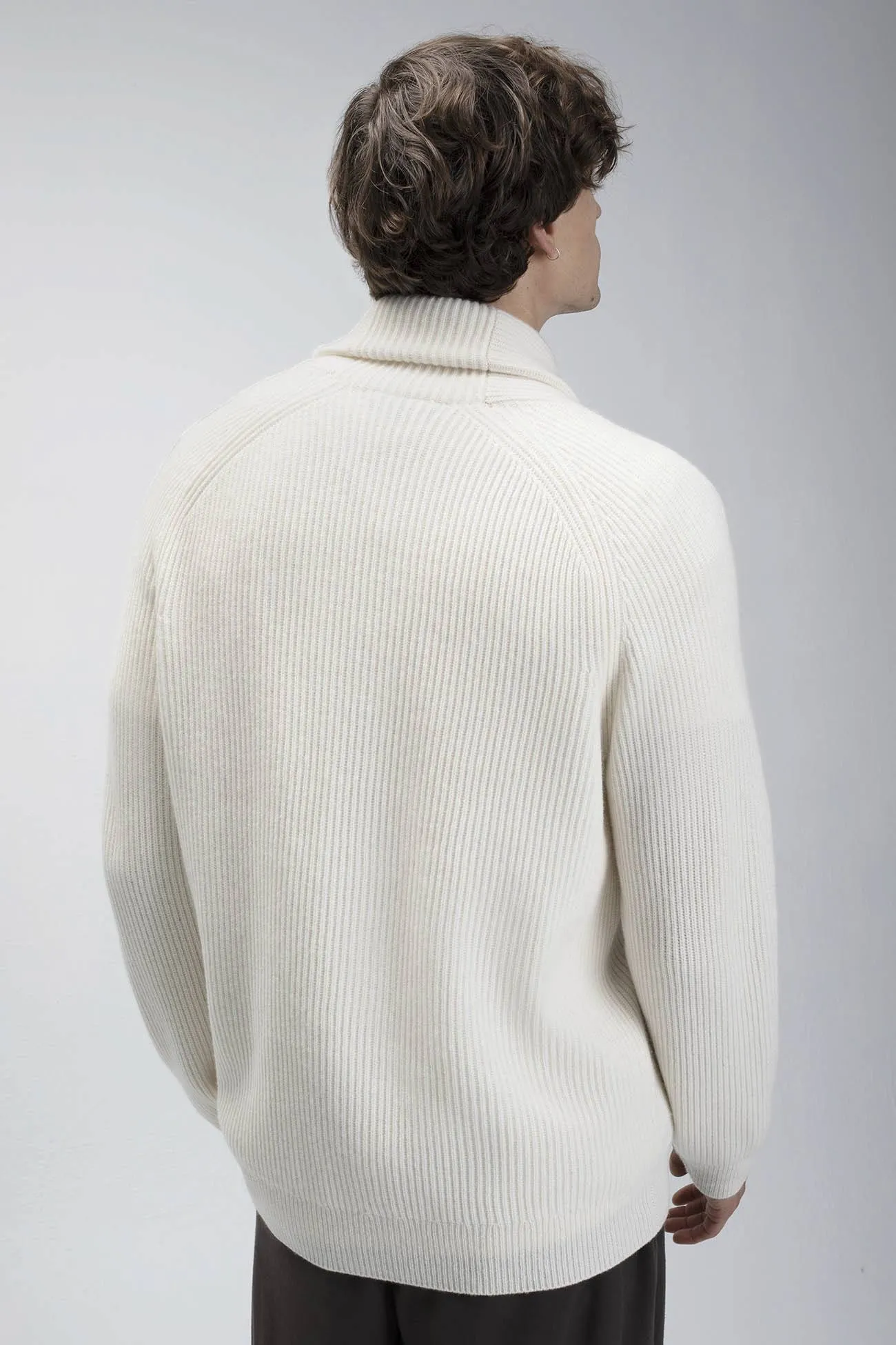 HARRY CHUNKY CASHMERE CARDIGAN