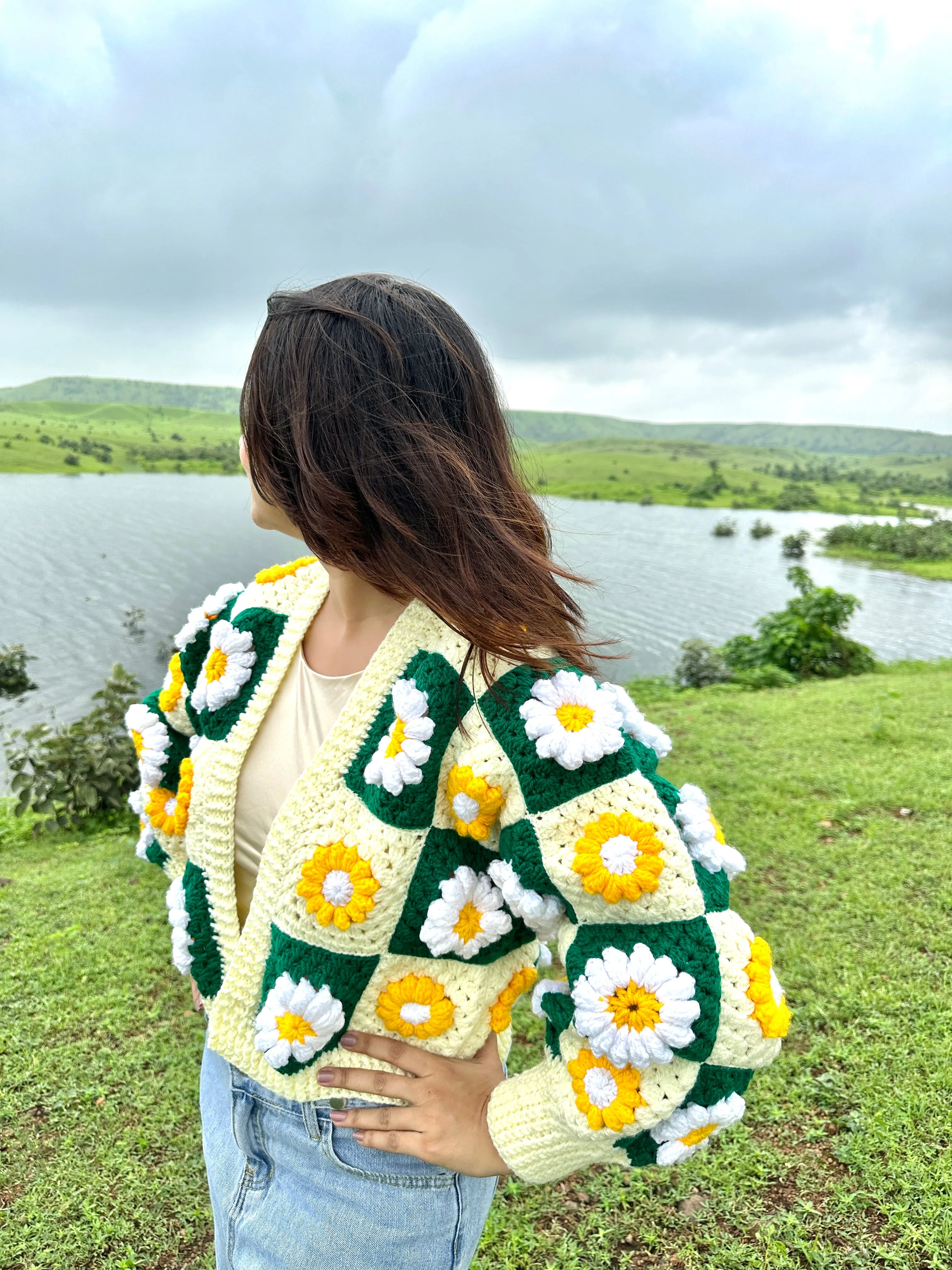 Helios Sunshine Handmade Cardigan