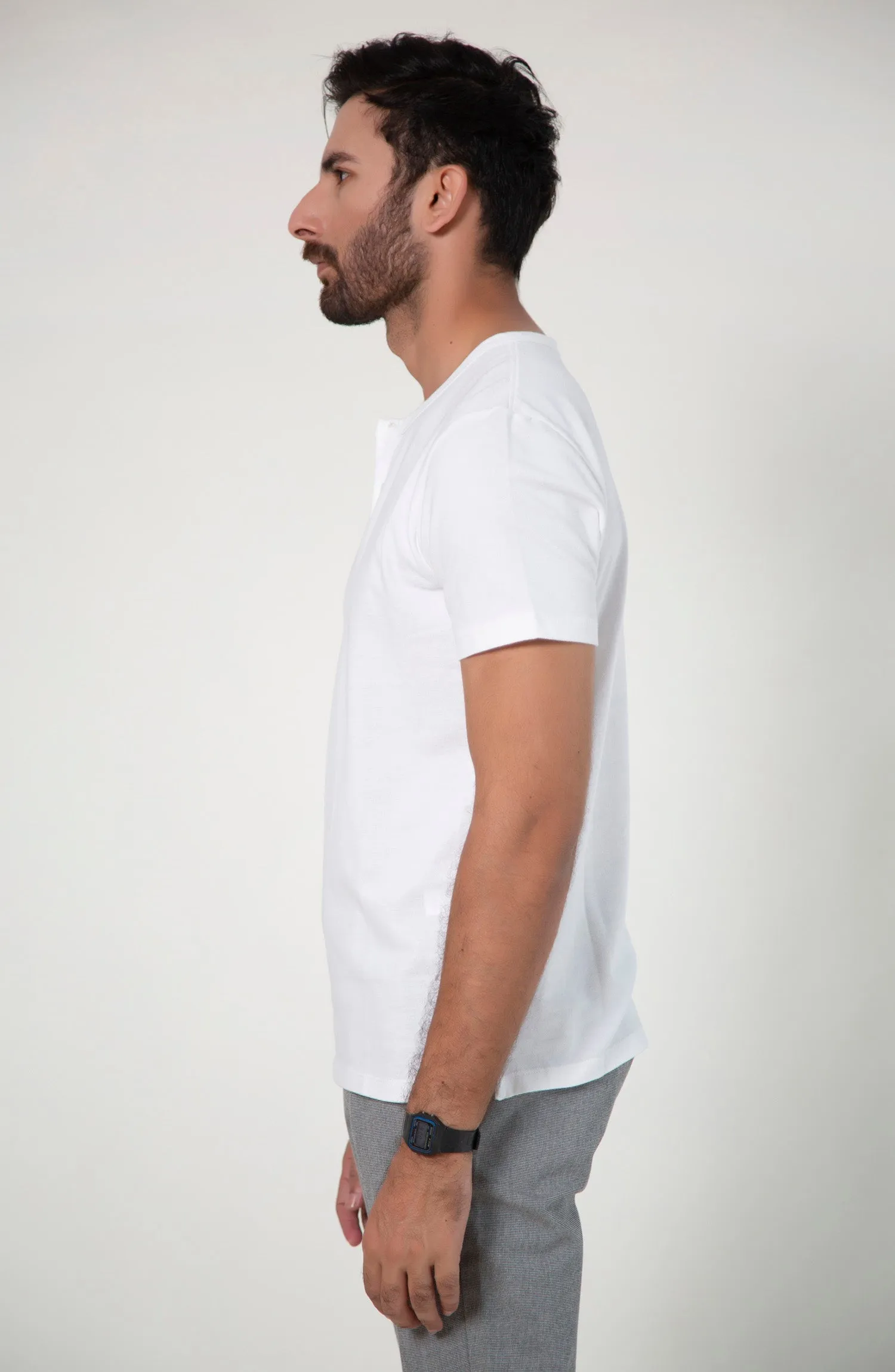 Henley Neck T-Shirt