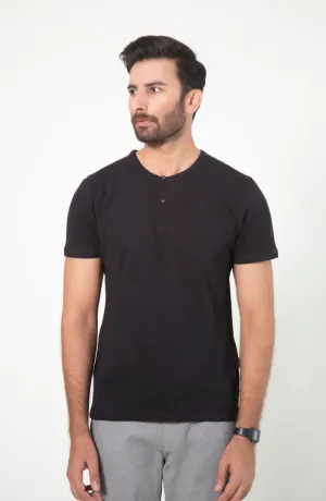 Henley Neck T-Shirt