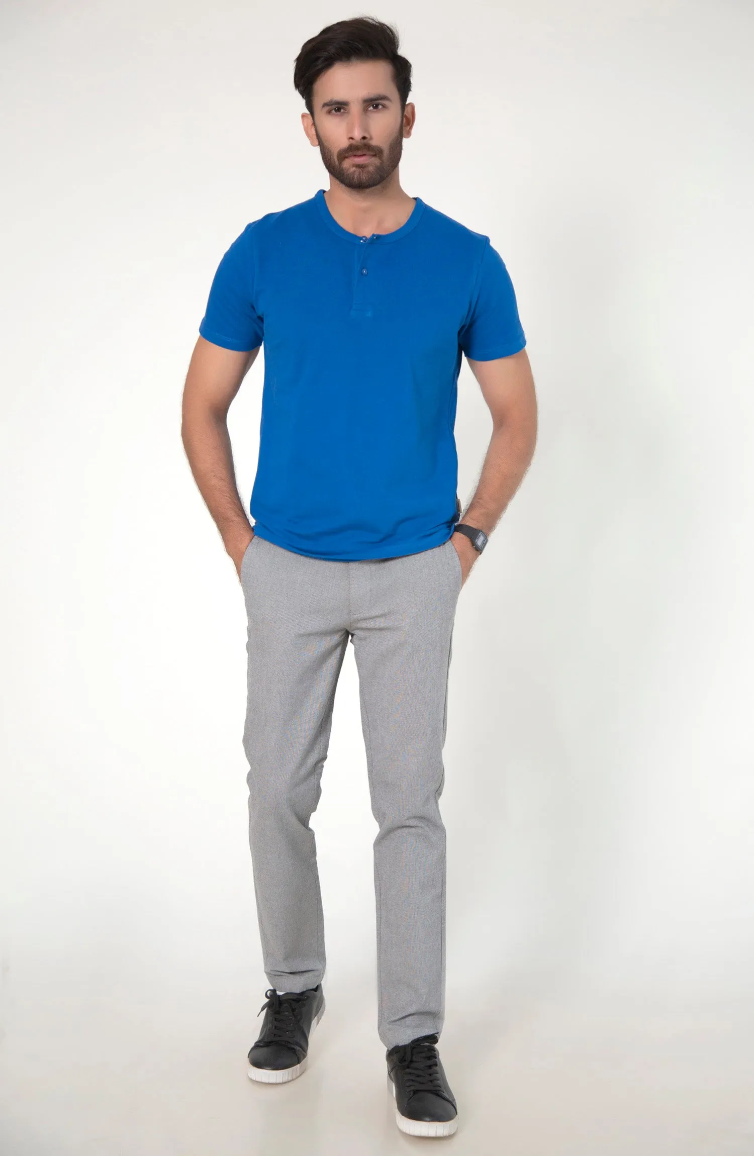 Henley Neck T-Shirt