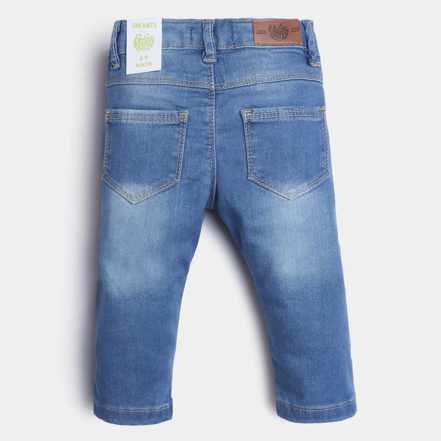 Infant Boys Denim Pant Basic F-23-DARK BLUE