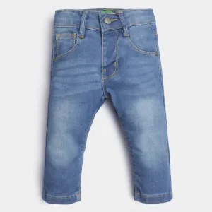 Infant Boys Denim Pant Basic F-23-DARK BLUE