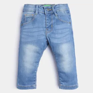 Infant Boys Denim Pant Basic F-23-LIGHT BLUE