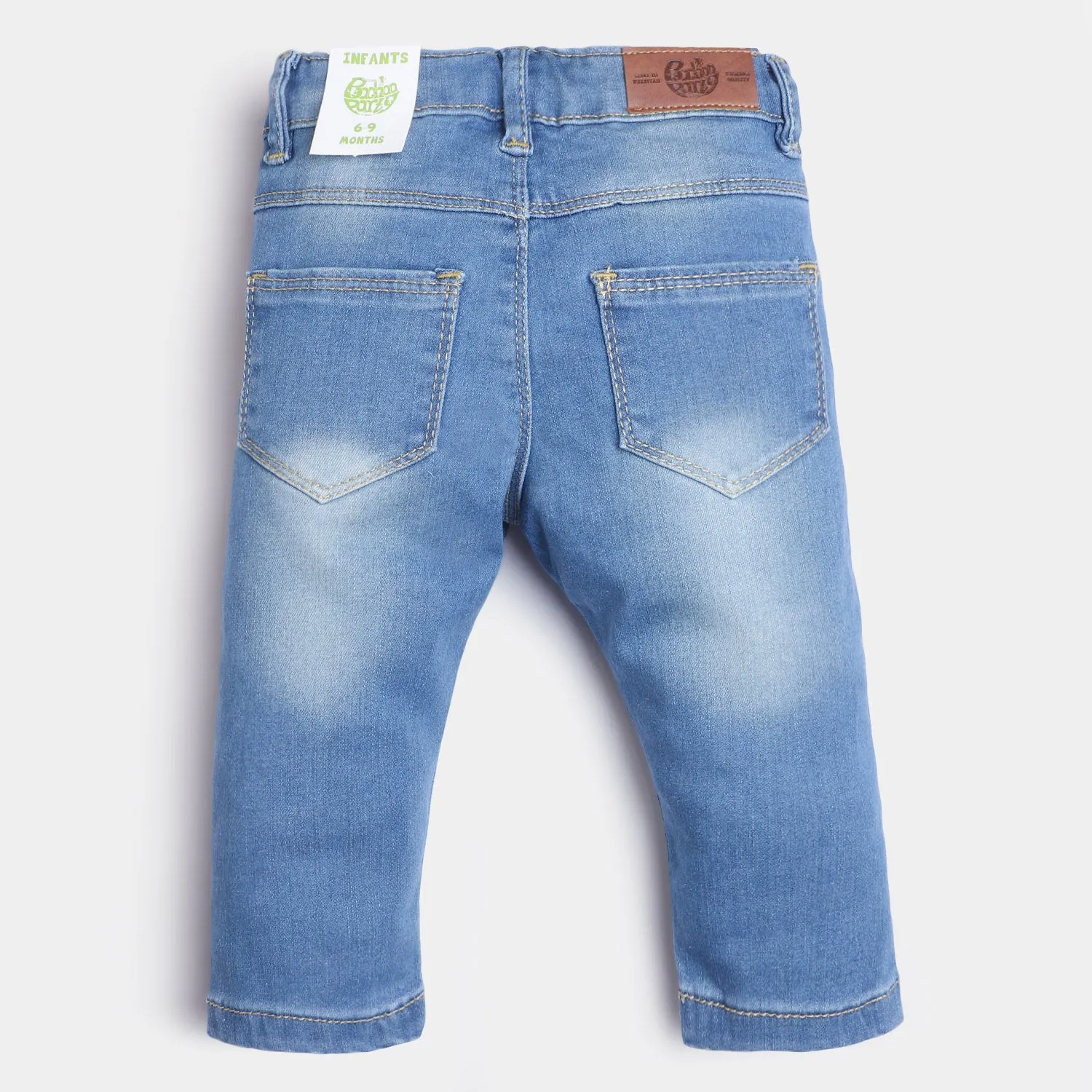 Infant Boys Denim Pant Basic F-23-LIGHT BLUE