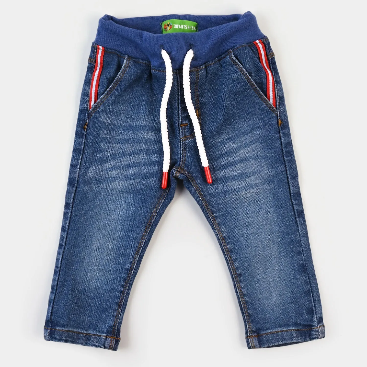 Infant Boys Pant Denim Play  - DARK BLUE