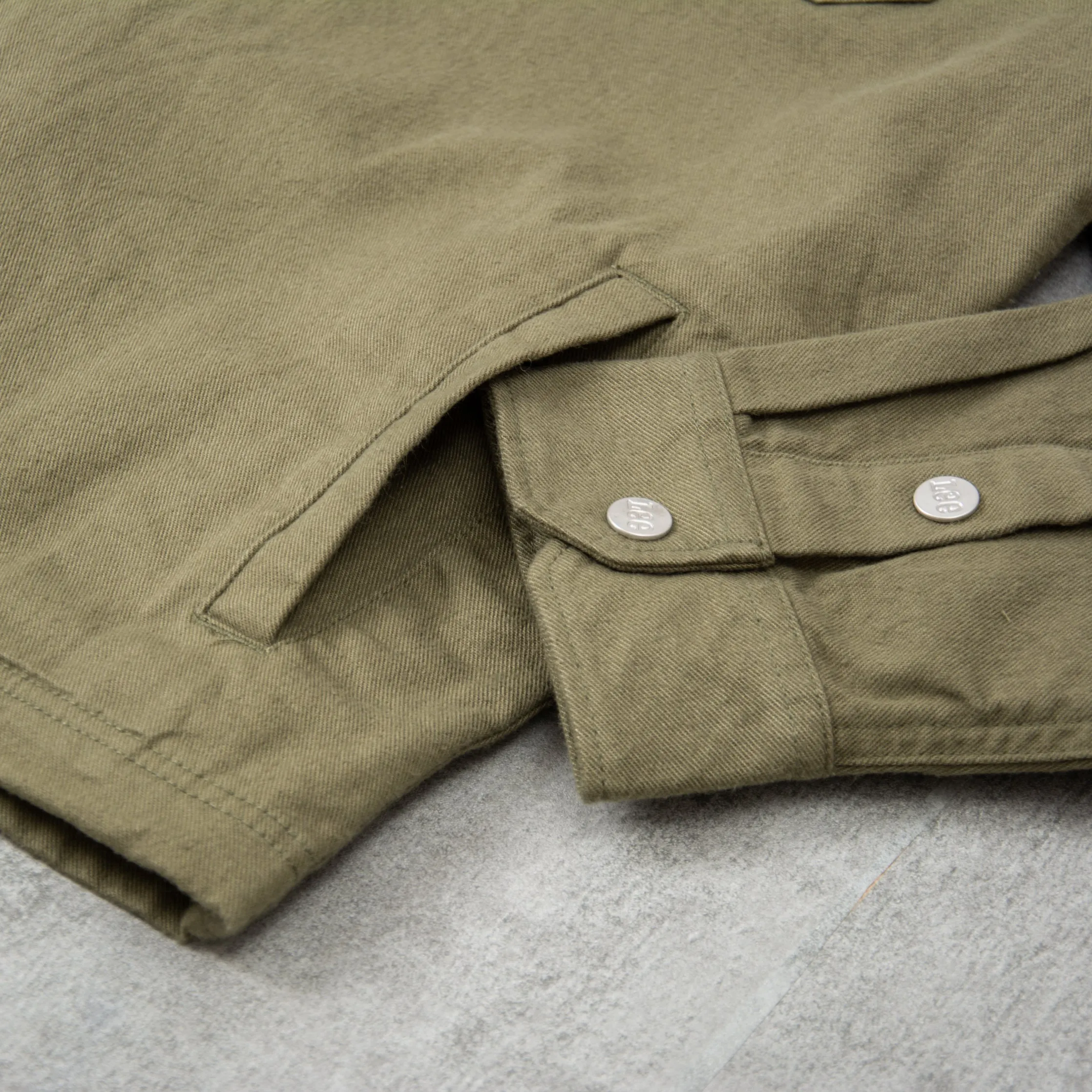 Lee Workwear Overshirt - Olive Grove