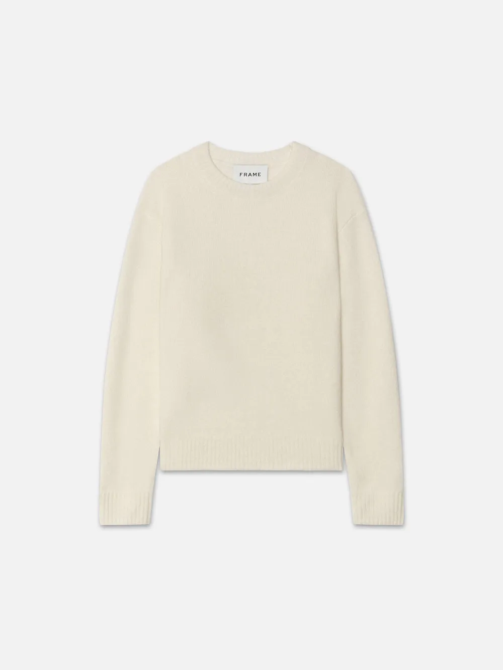 Lightweight Cashmere Silk Sweater  -- Vanilla