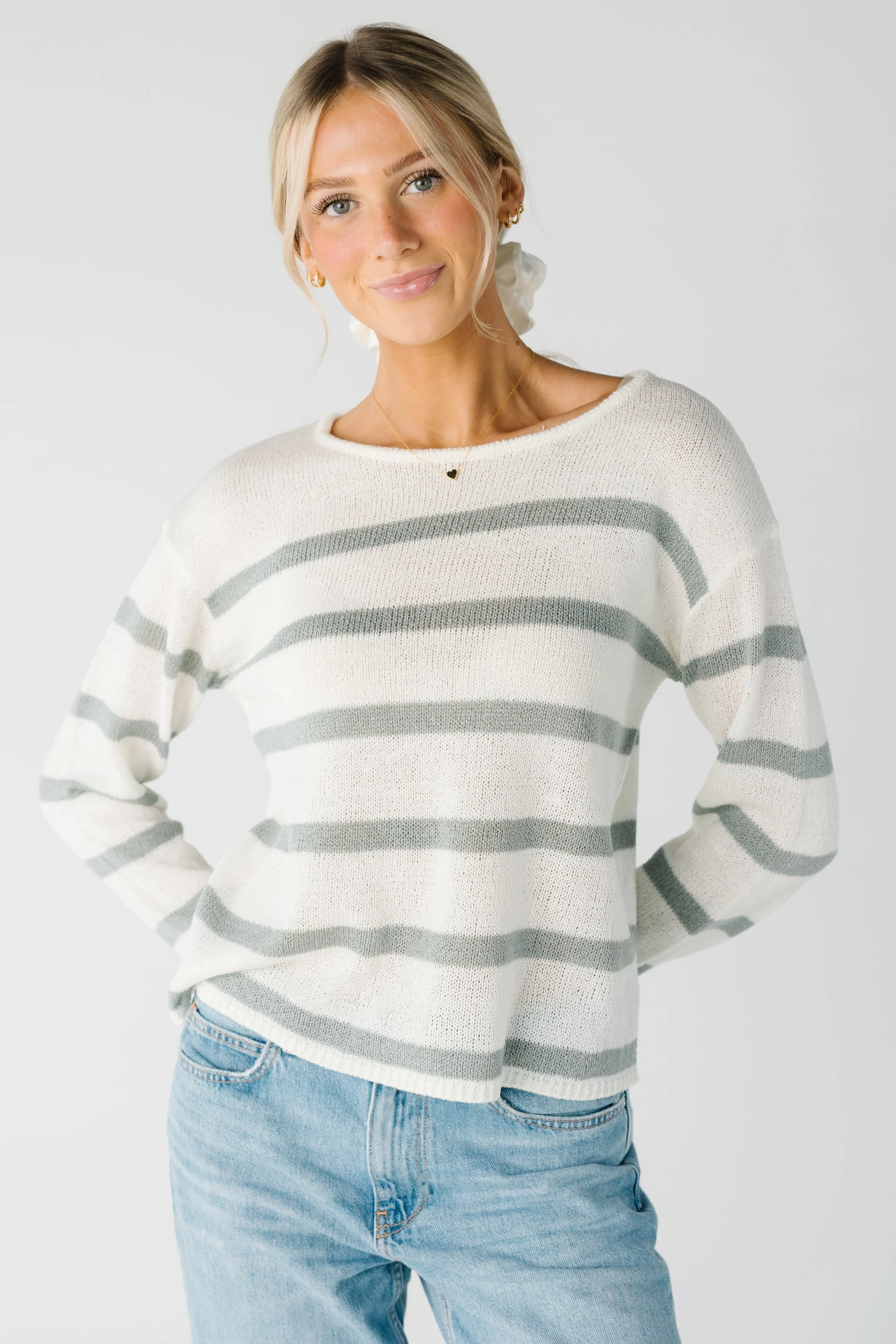 Lightweight Striped Sweater