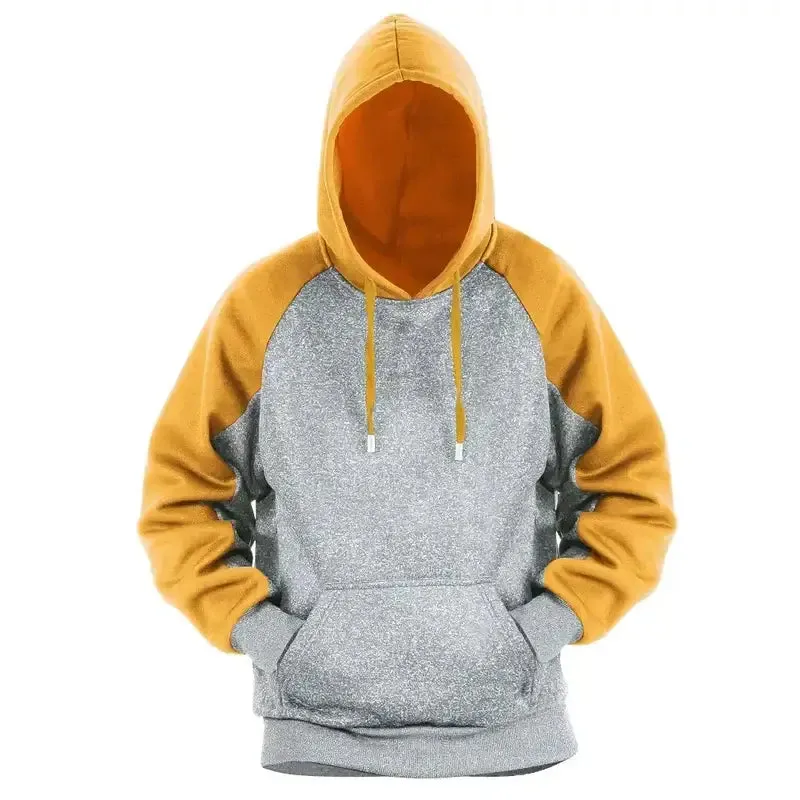 Men's Color Block Hoodie