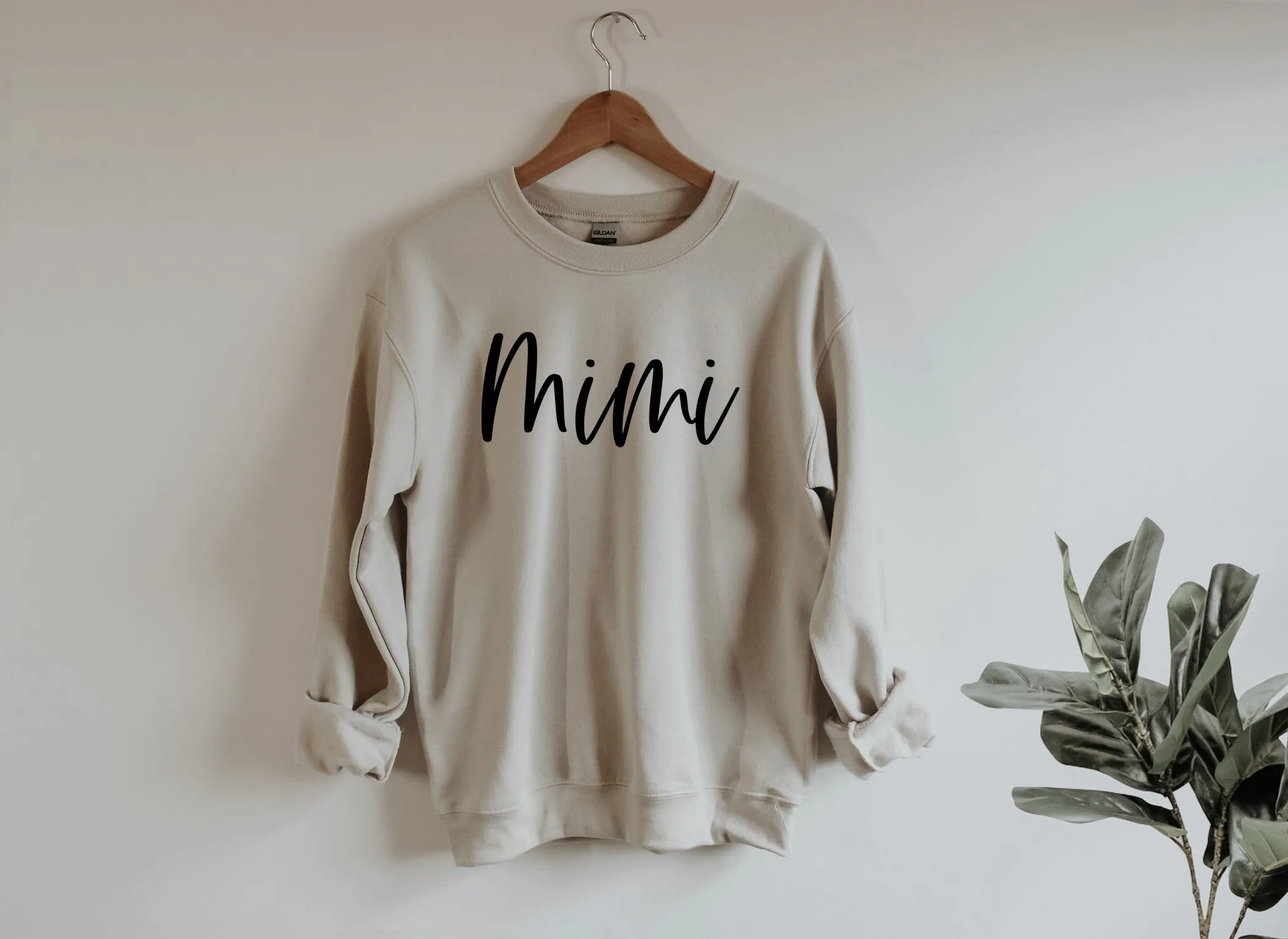 Mimi Grandma Classic Soft Sweatshirt (Cursive 3)