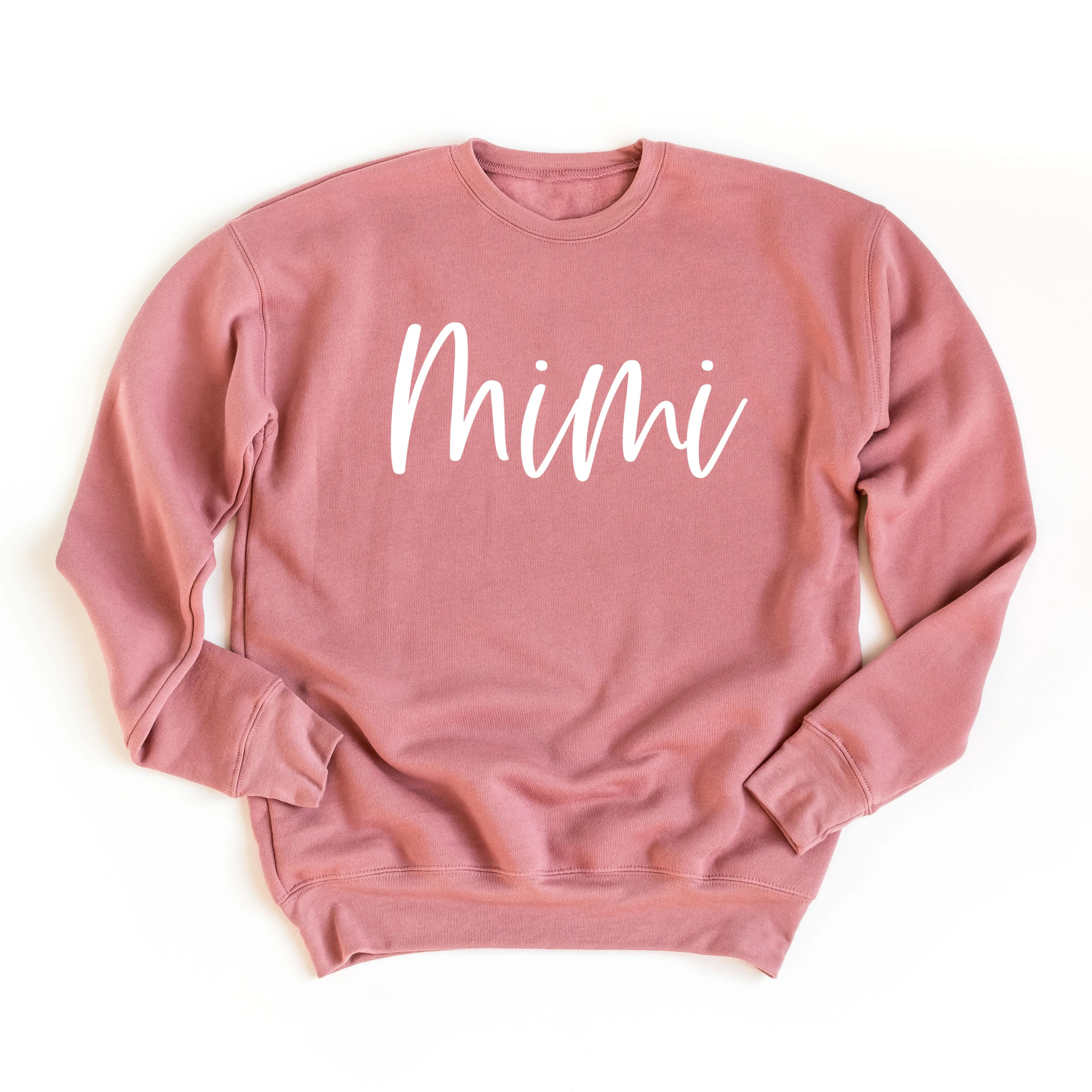 Mimi Grandma Classic Soft Sweatshirt (Cursive 3)