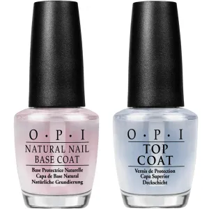 OPI Nail Lacquer Treatment - Natural Base Coat   Top Coat