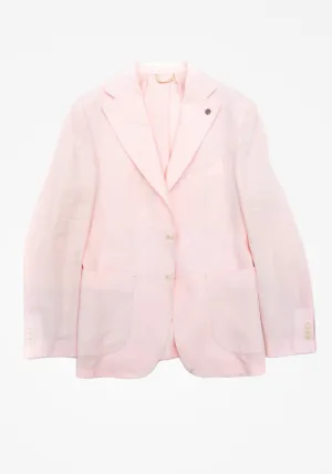 Pink Linen Sport Coat