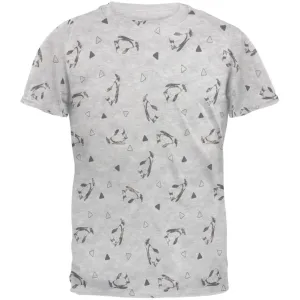 Retro Penguin Men's Soft T-Shirt