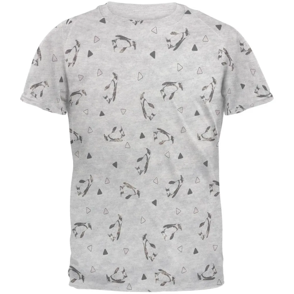 Retro Penguin Men's Soft T-Shirt