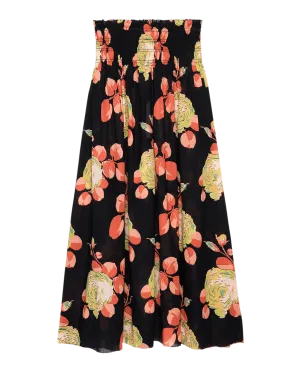 The Canary Skirt. -- Cabbage Rose Print