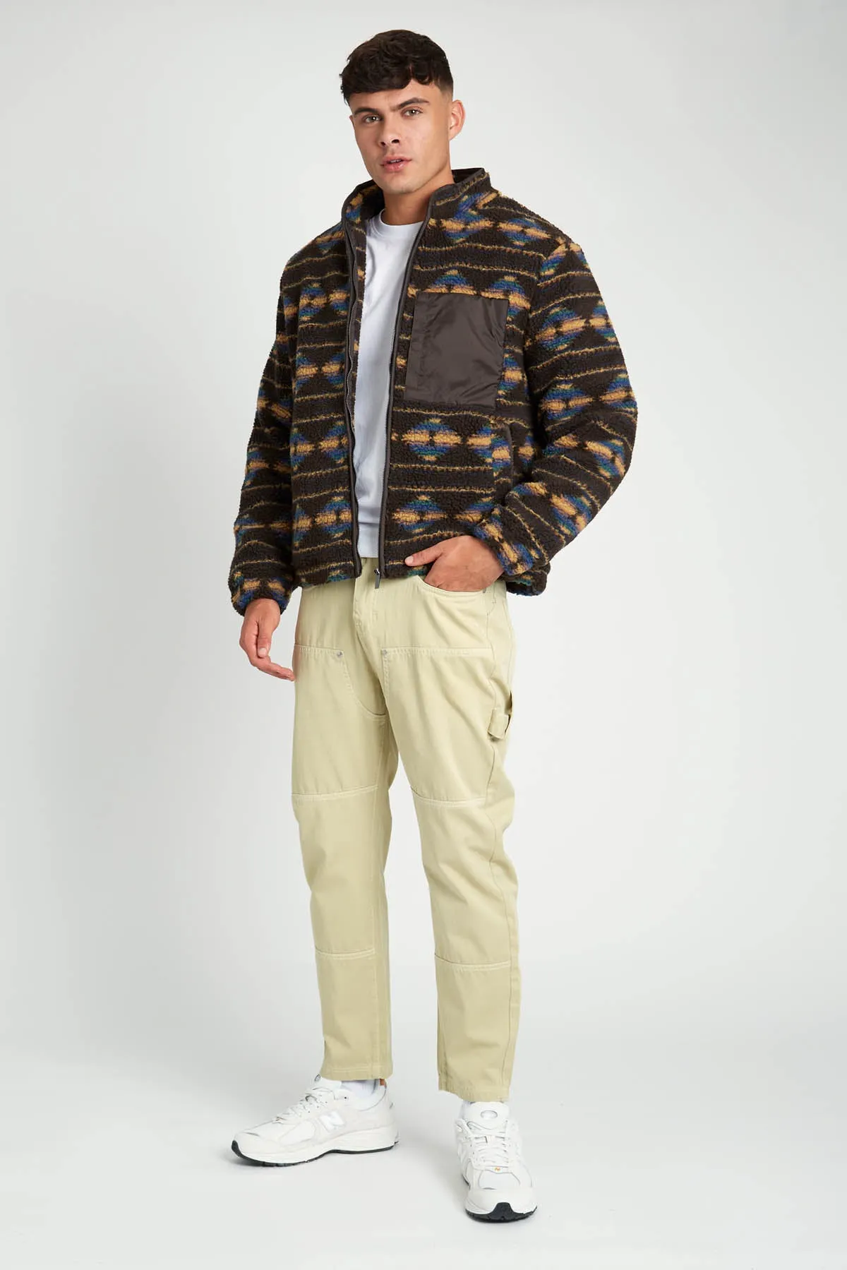 WESTWICK PRINTED SHERPA JACKET