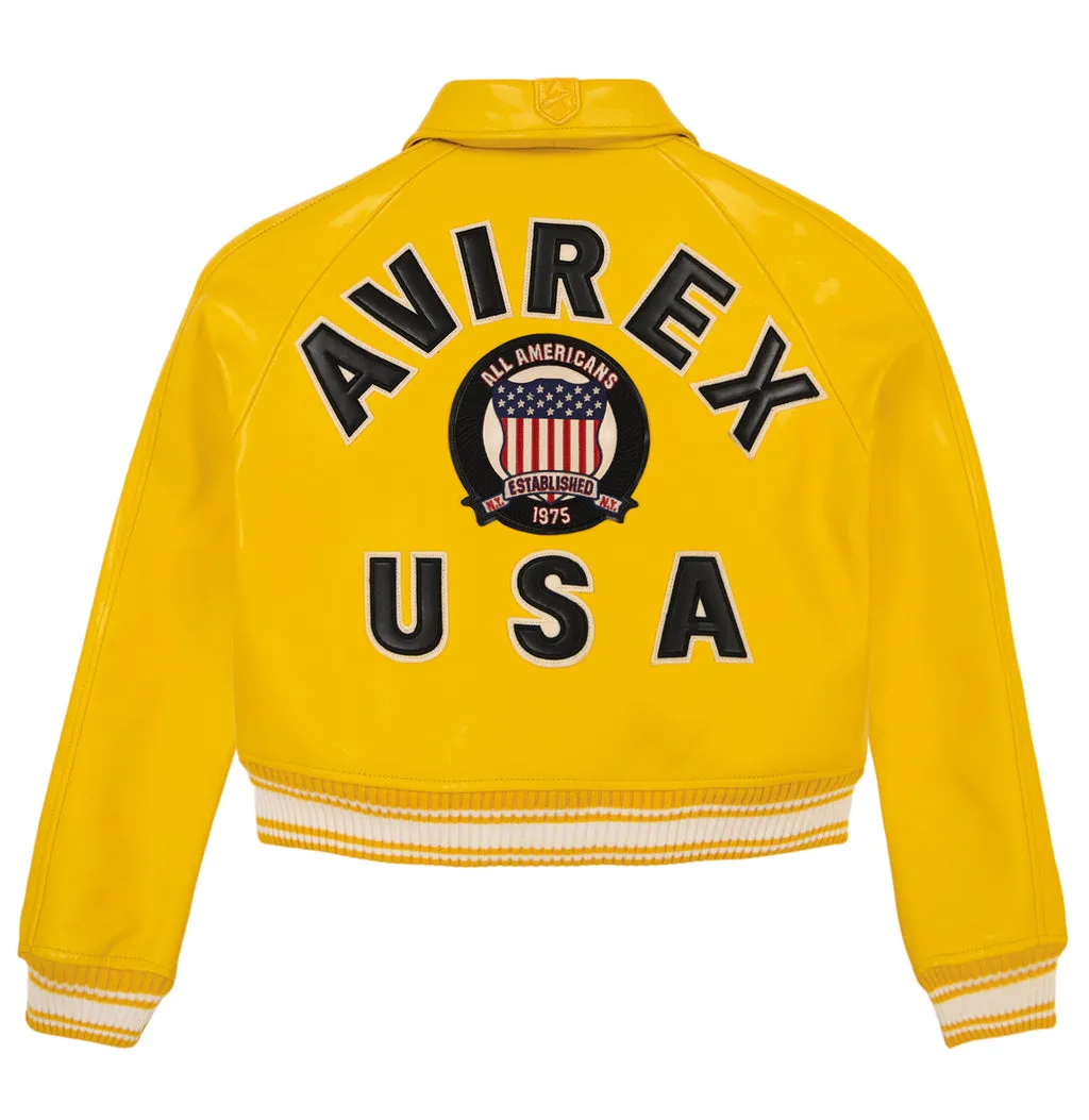 Yellow Avirex Jacket