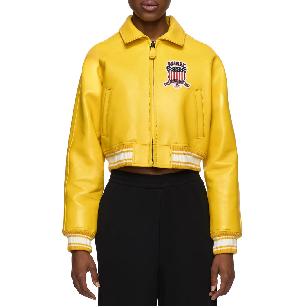 Yellow Avirex Jacket