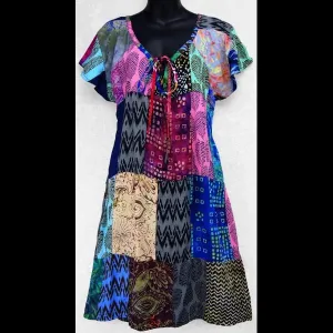 Yvonne's Patchwork Dress